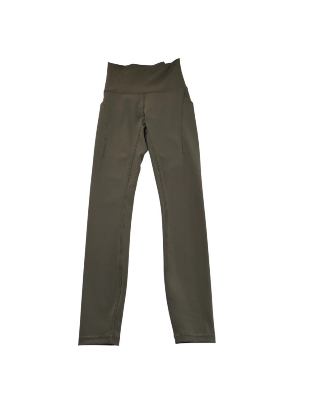 Lululemon Wunder Train High-Rise Tight with Pockets 25" Inseam Army Green Size 2